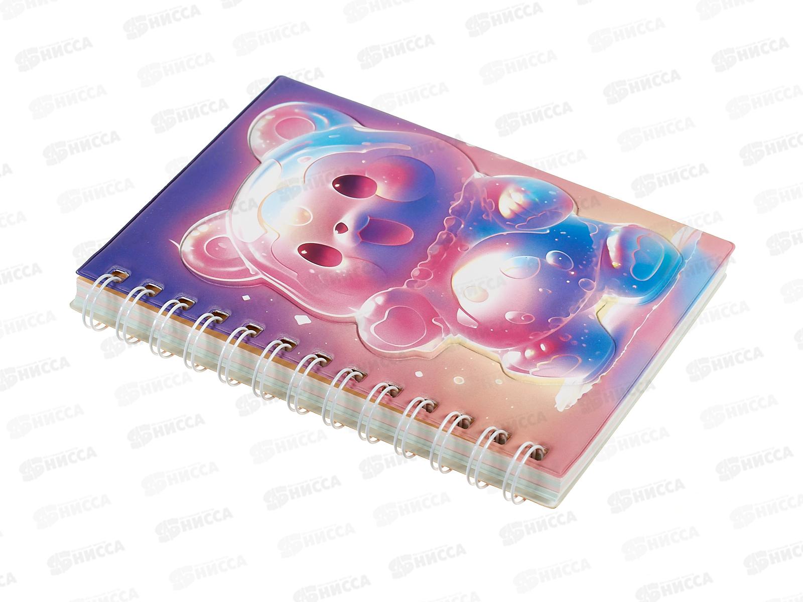 Блокнот 80л MAZARI НЕО Мишка 17,8*13см M-3172