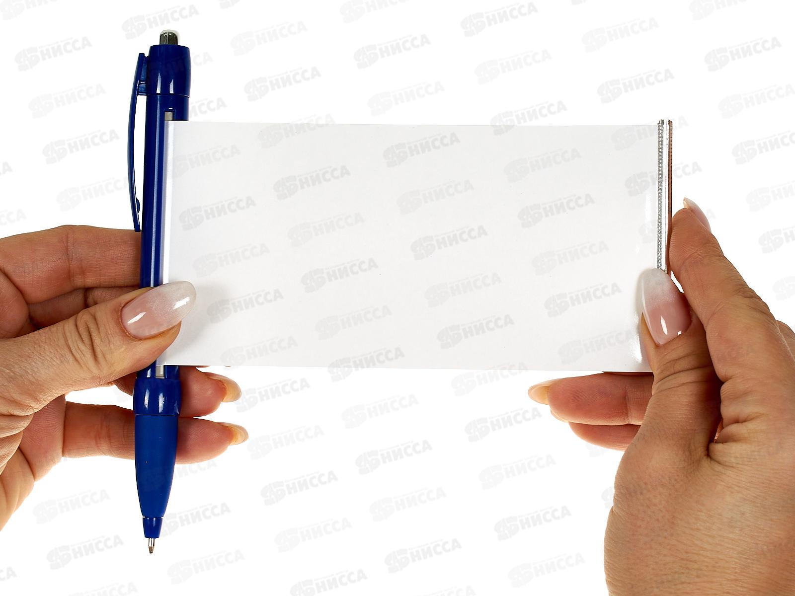 Ручка-шпаргалка MAZARI синяя., 1.0мм, M-15569-70 *50/300/600