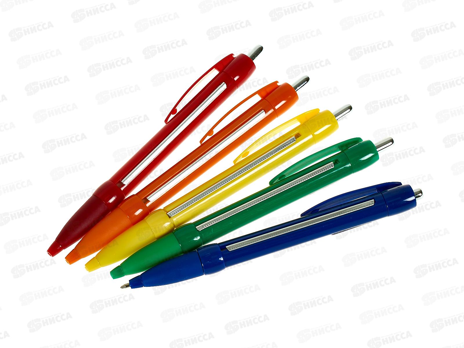 Ручка-шпаргалка MAZARI синяя., 1.0мм, M-15569-70 *50/300/600