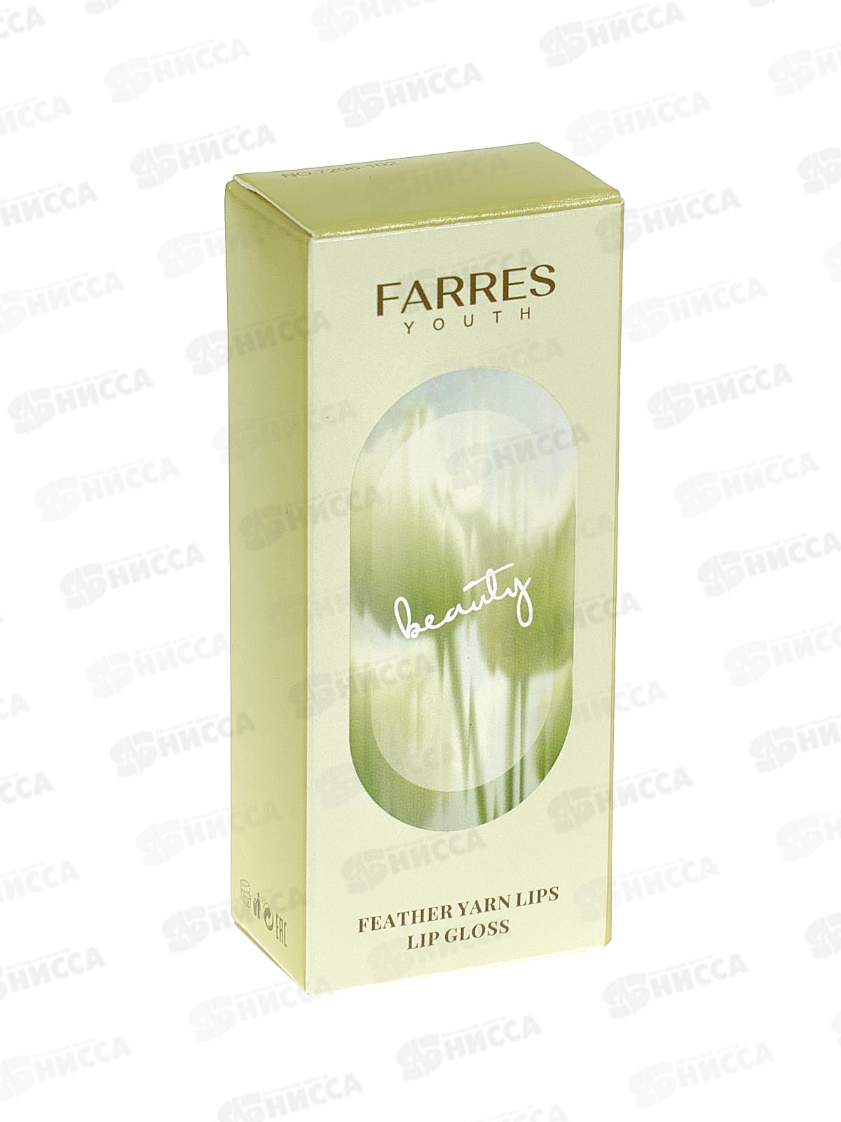 Farres блеск для губ бархатный 7206 -102 медовый персик