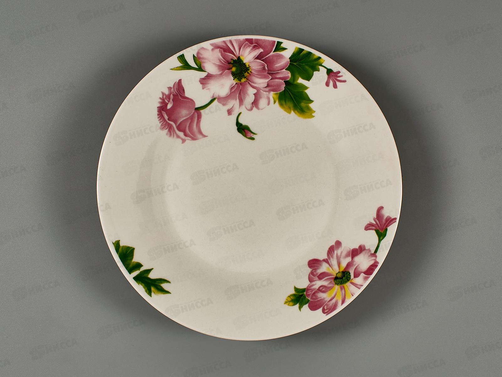 Тарелка десертная ZX2317-7FP Клематис 18см 272929