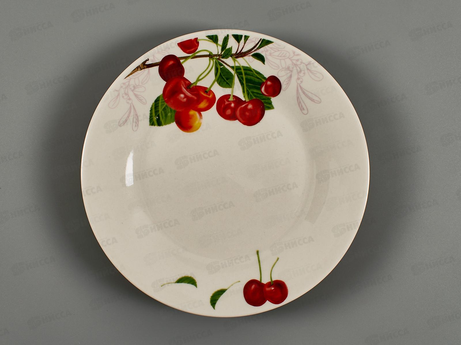 Тарелка десертная ZX2434-7FP Sweet cherry 18см 278498
