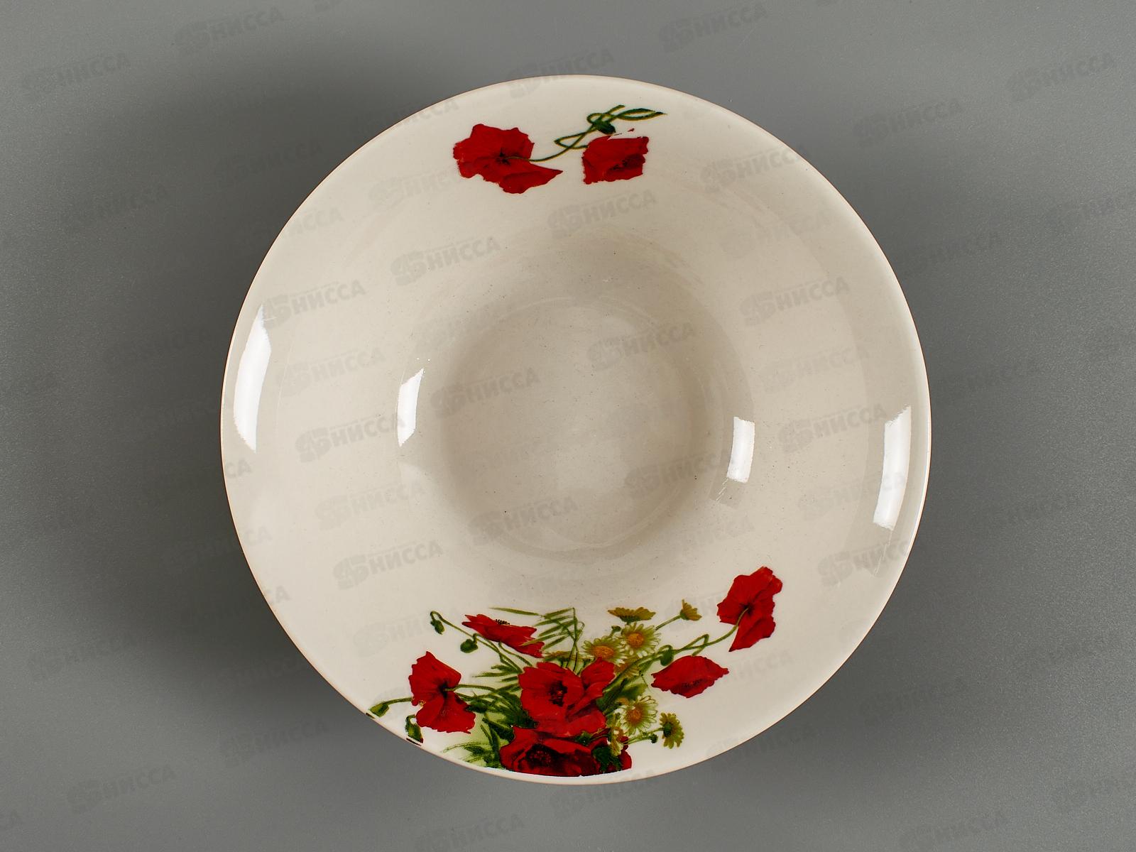 Салатник BX2402-6SB Маки 350мл 15см 271685