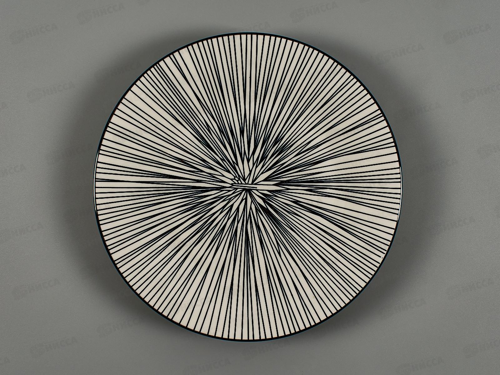 Тарелка десертная ZX2401-8FP Line 20см 271560