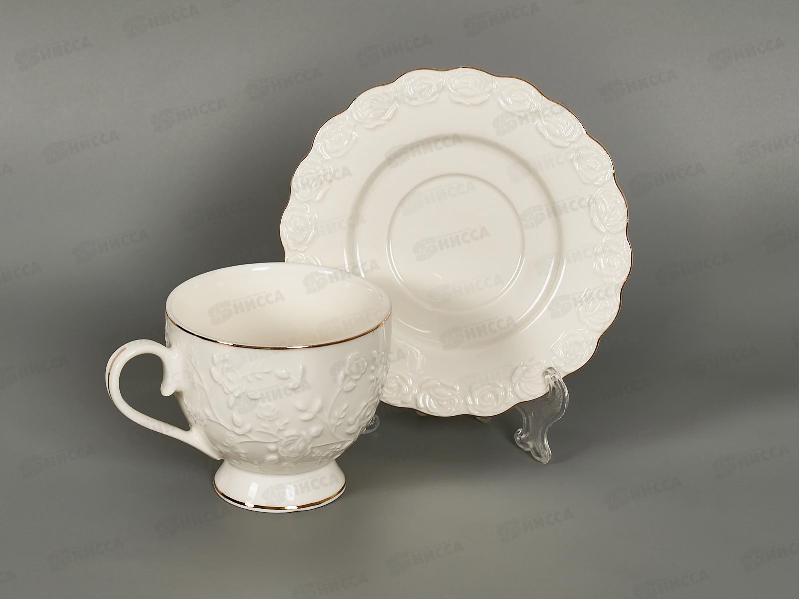 Набор чайный GC53-12G 235мл Роза 261446 *6/12