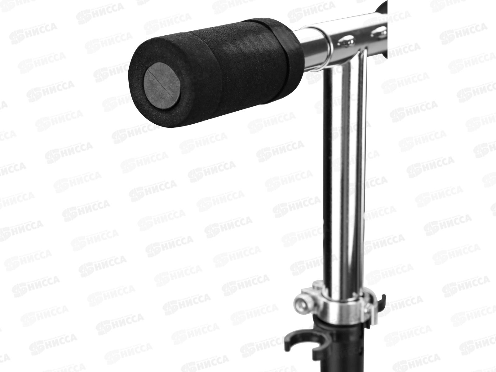 Самокат 2-х колесный RATE (85*34,5*88,5-102,5см, до 80кг) черный, И-3377