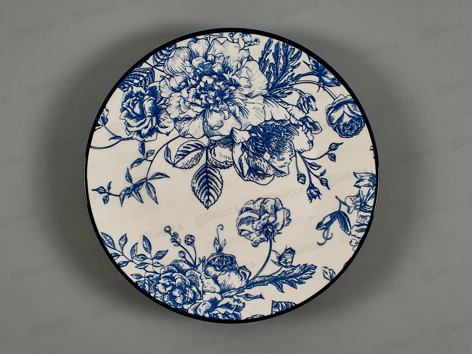 Тарелка десертная YX2401-PF80 20см Blue posy 277810