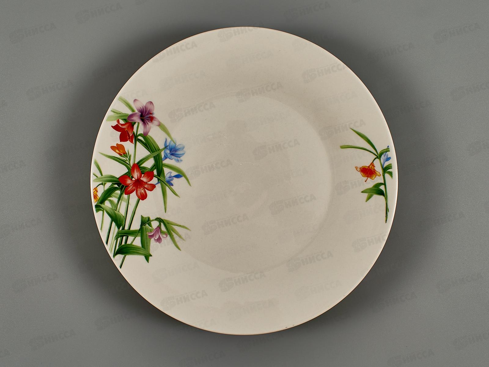 Тарелка обеденная ZX2316-9FP Лилейник 23см 272921