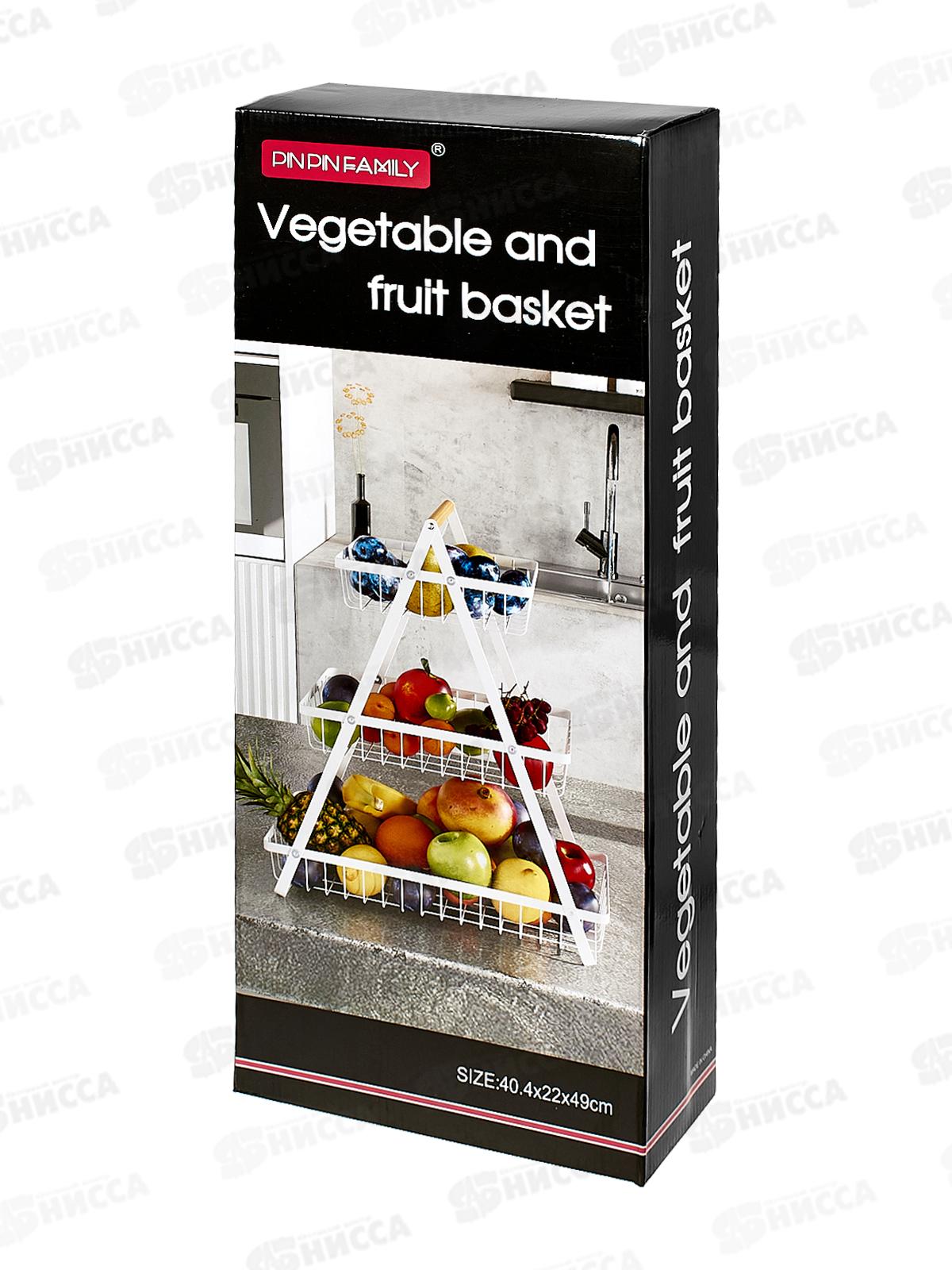 Ваза для фруктов 7388 40,5*19*49см 274451