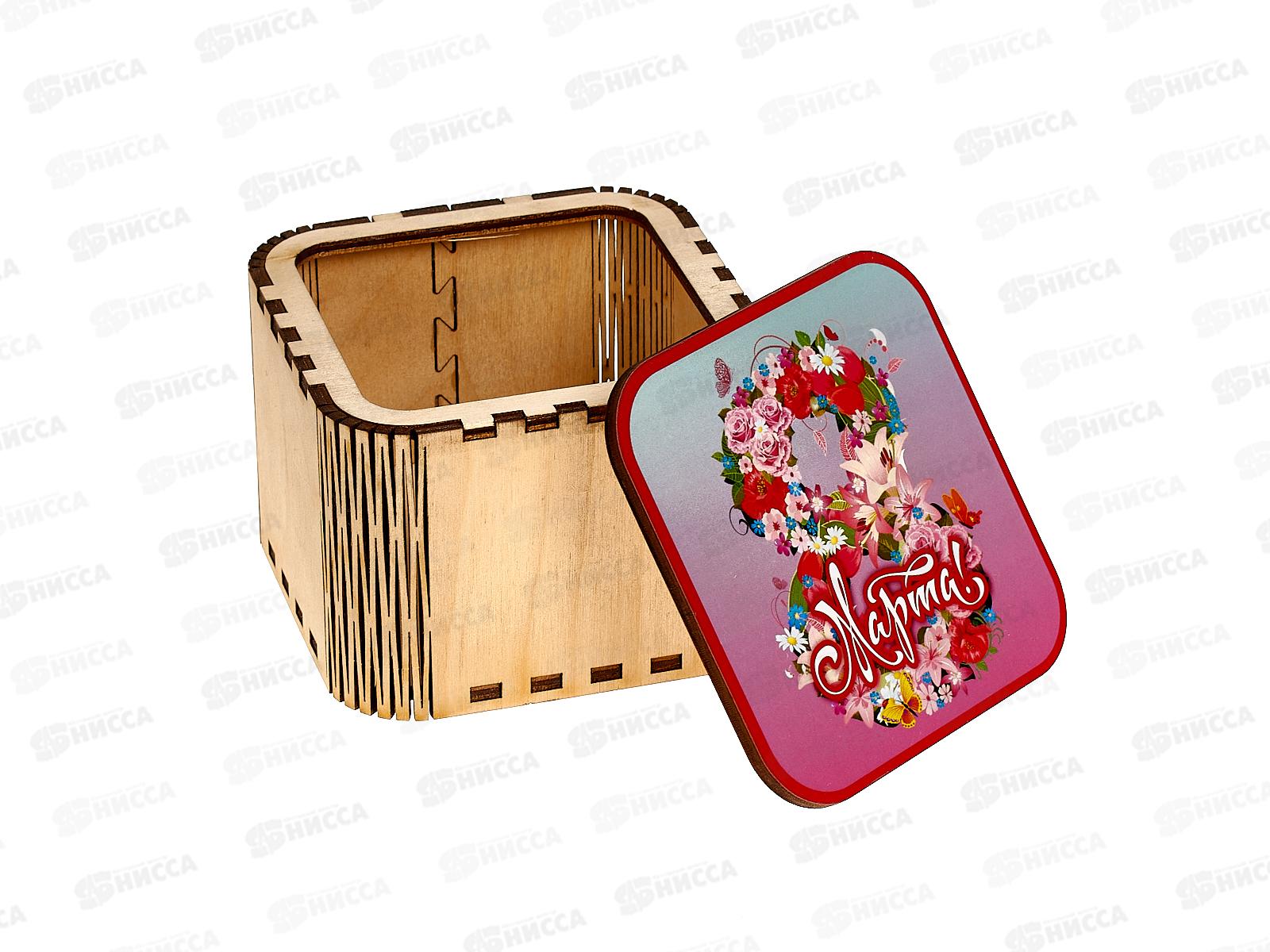 Шкатулка 8Марта малая 8м-ш1-007