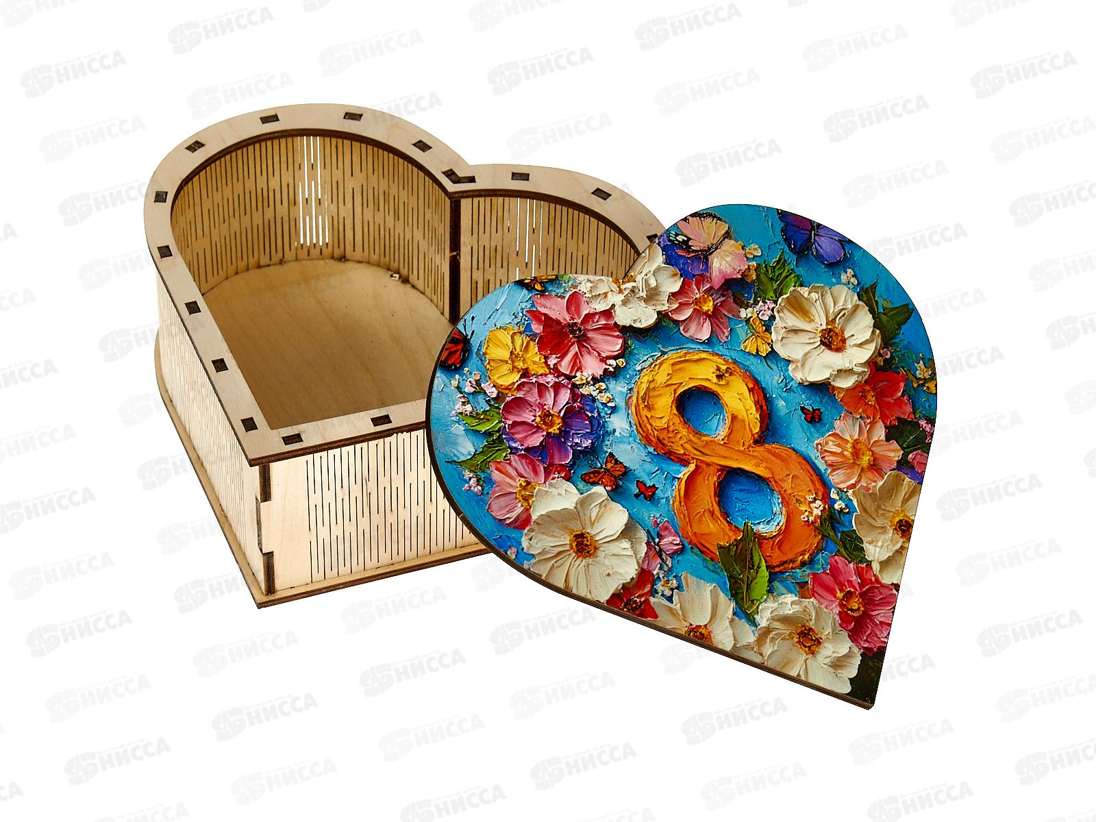 Шкатулка 8Марта средняя 8м-срд-002