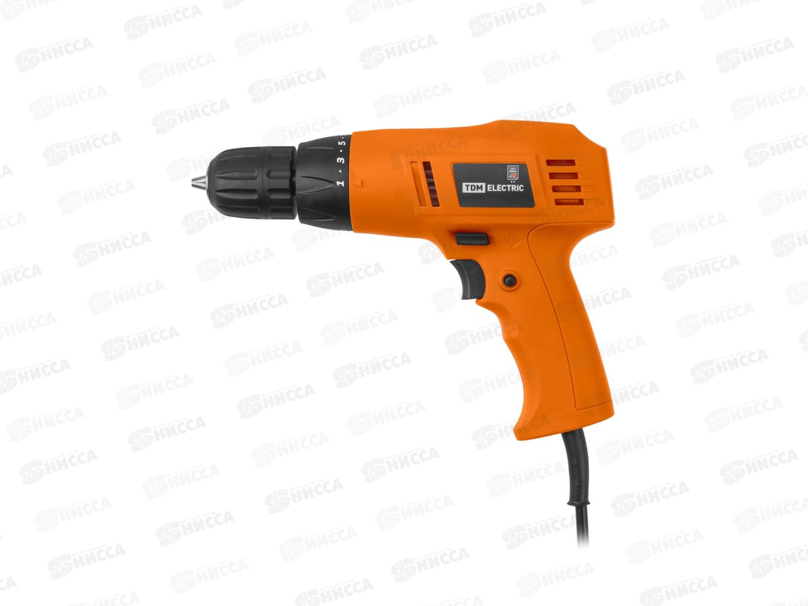 Шуруповерт сетевой СШ-280 280ВТ 12,5Нм БЗП шнур 3м Рубин 0104 TDM