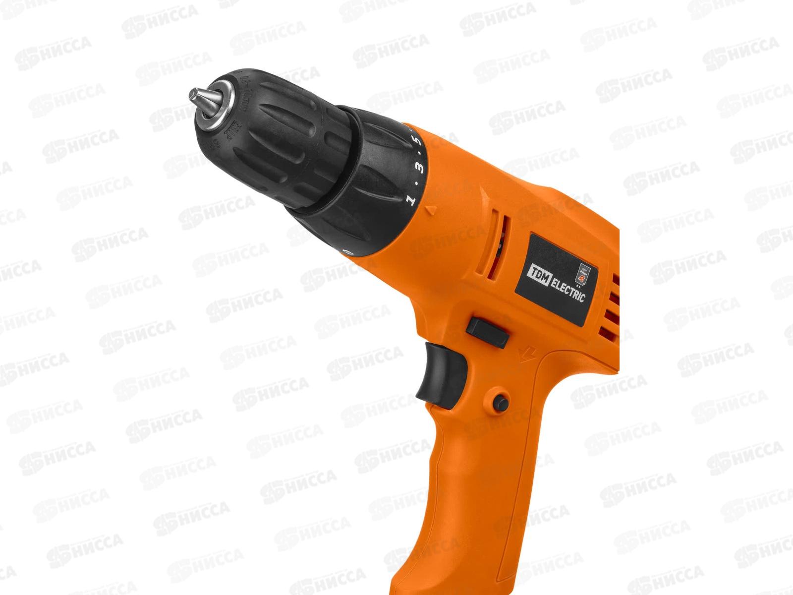 Шуруповерт сетевой СШ-280 280ВТ 12,5Нм БЗП шнур 3м Рубин 0104 TDM