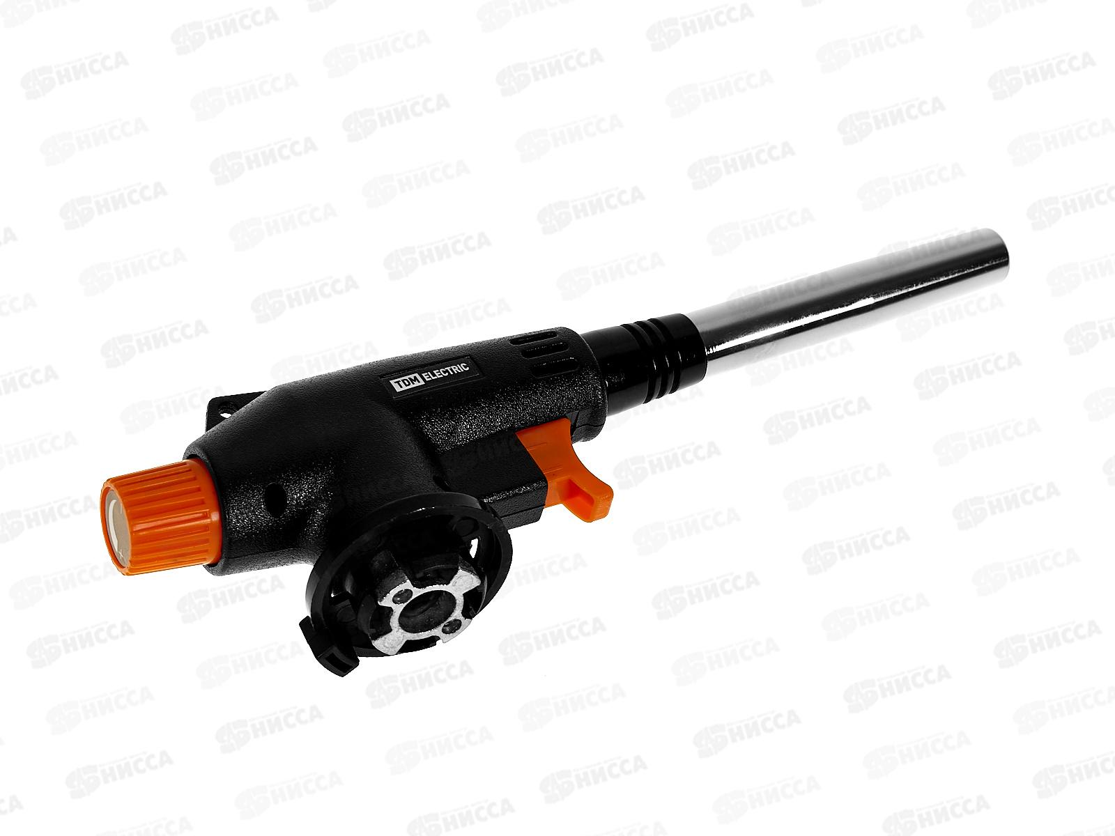 Горелка газовая удлин, ствол ругул подачи пьезоподжиг 0103 TDM