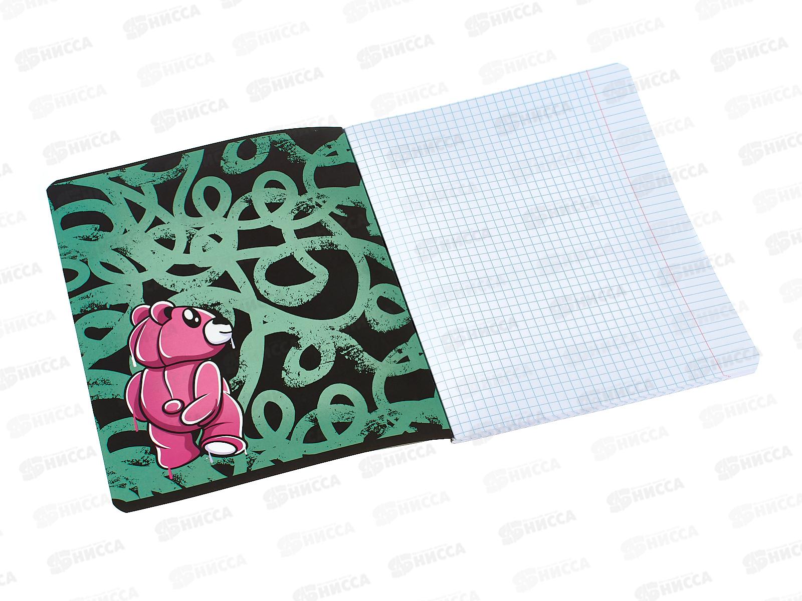 Тетрадь 48л кл. АКАД  Мишки-мотивашки EAC-15088/5 *20/60