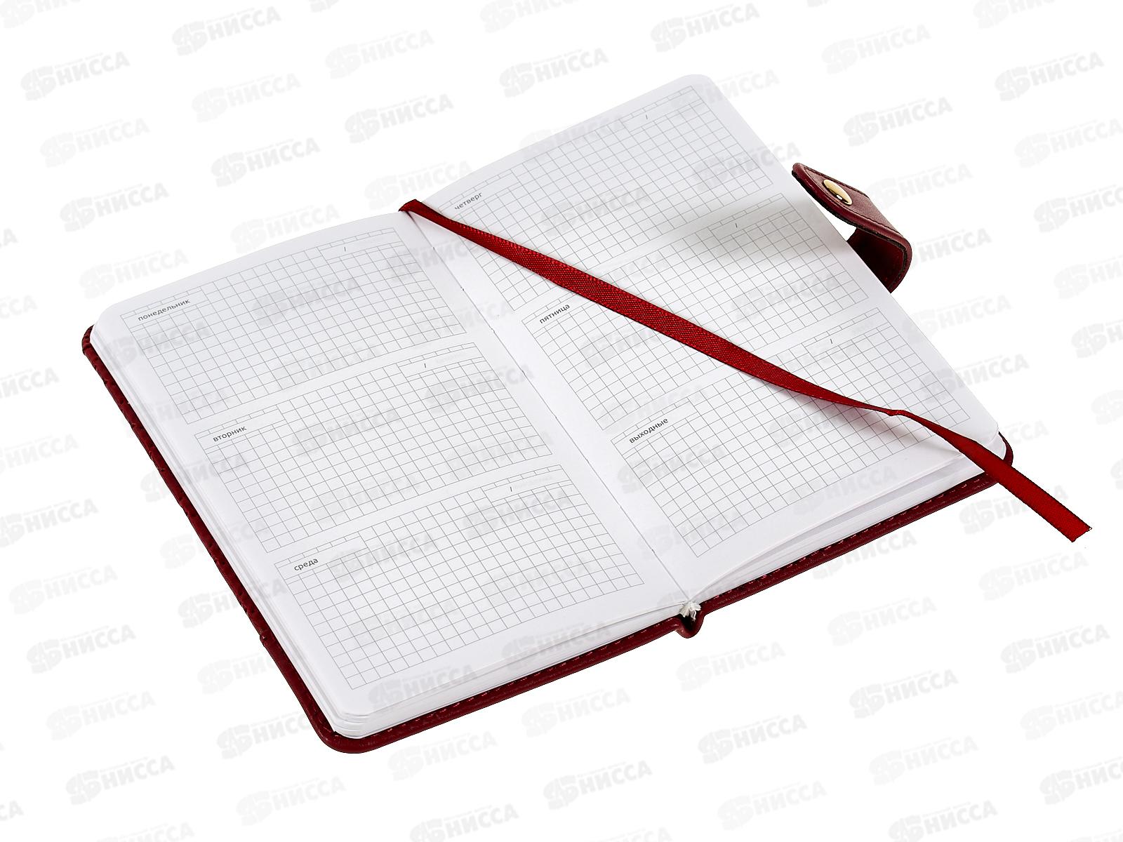 Планинг deVENTE карманный Tailor 100*170мм иск.кожа бордо. 2239541 *18