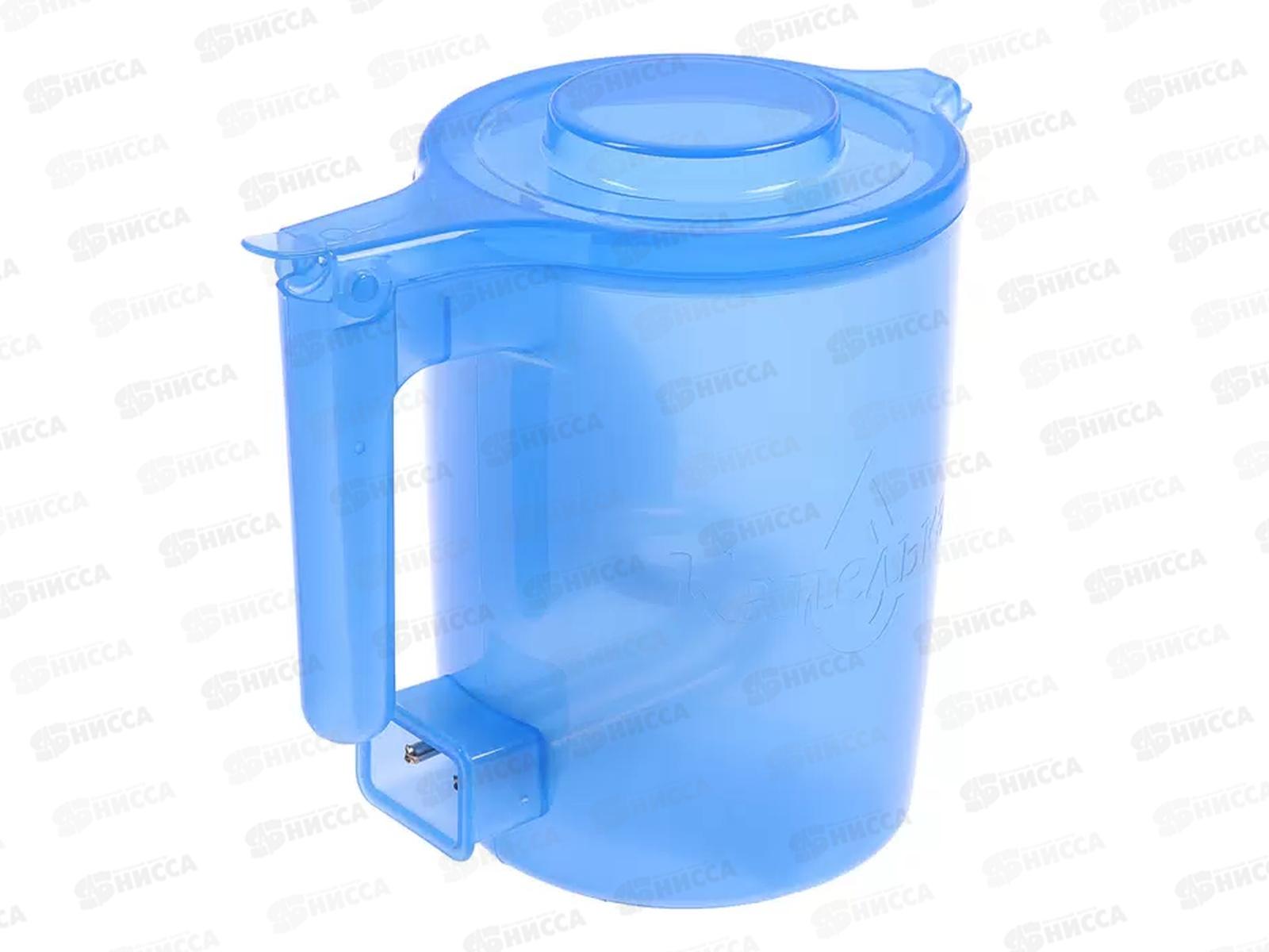 Чайник электр. Капелька 0,5л синий 004668