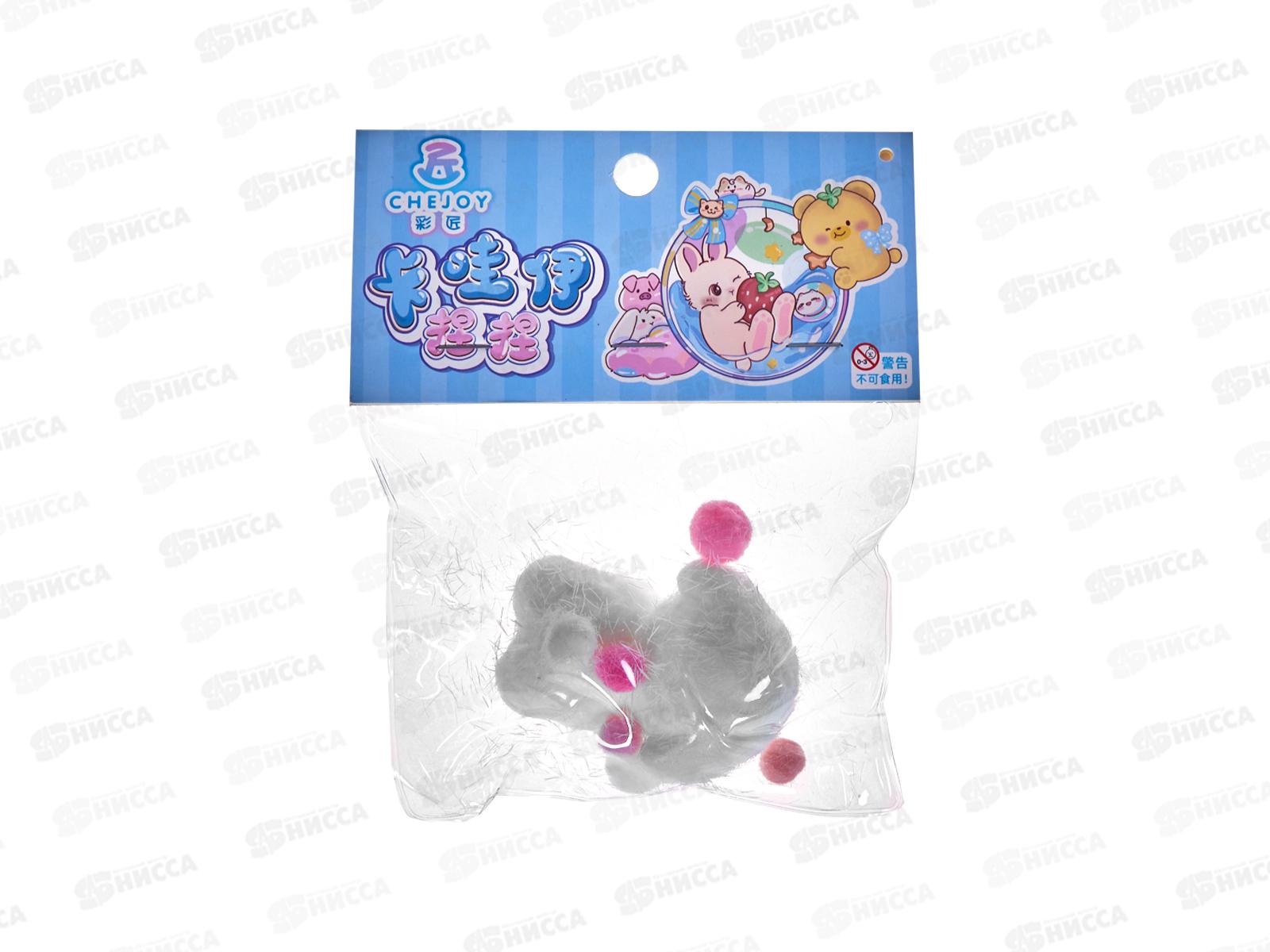 Антистресс №200-1 Сквиш &quotСобачка Снежок&quot пакет 16-13