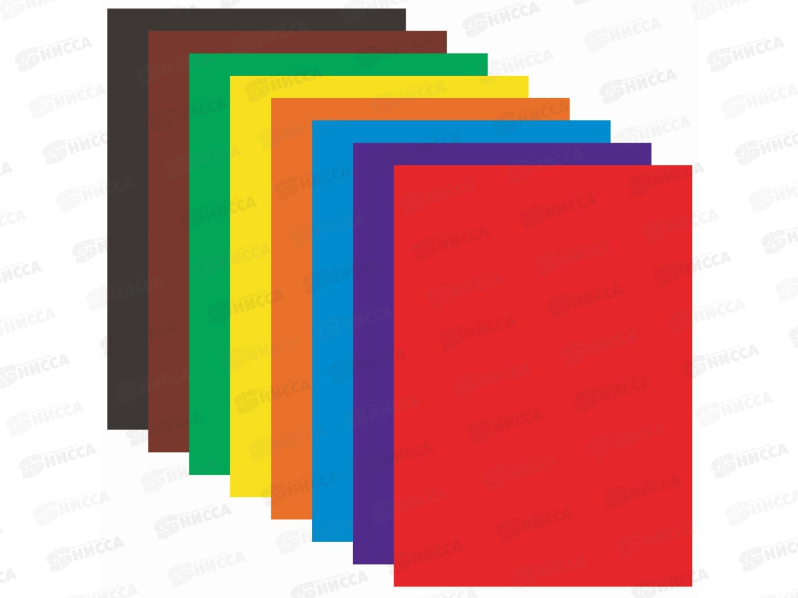 Цветная бум. 16л 8цв Юнладия мел.,Полет,129553*60