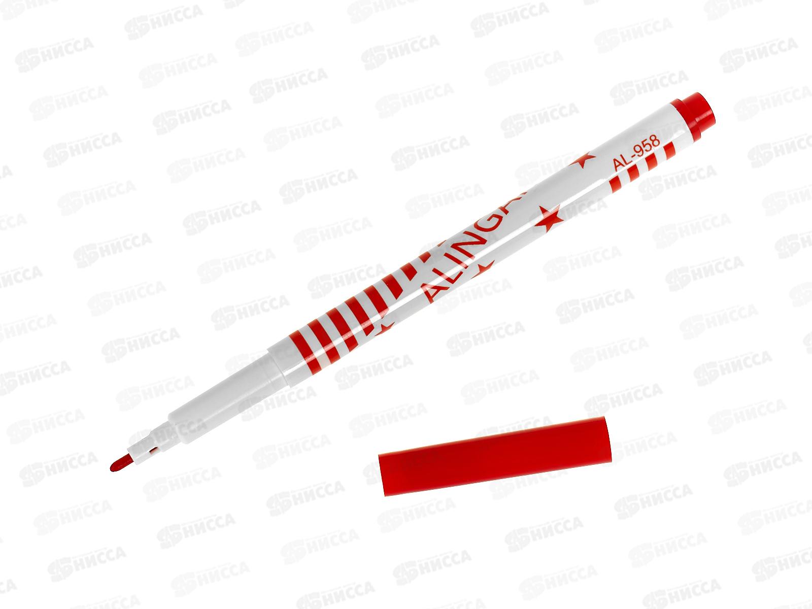 Фломастеры 18 цв. Alingar &quotЗебра&quot смыв.круг.корпус AL958А-18 *12