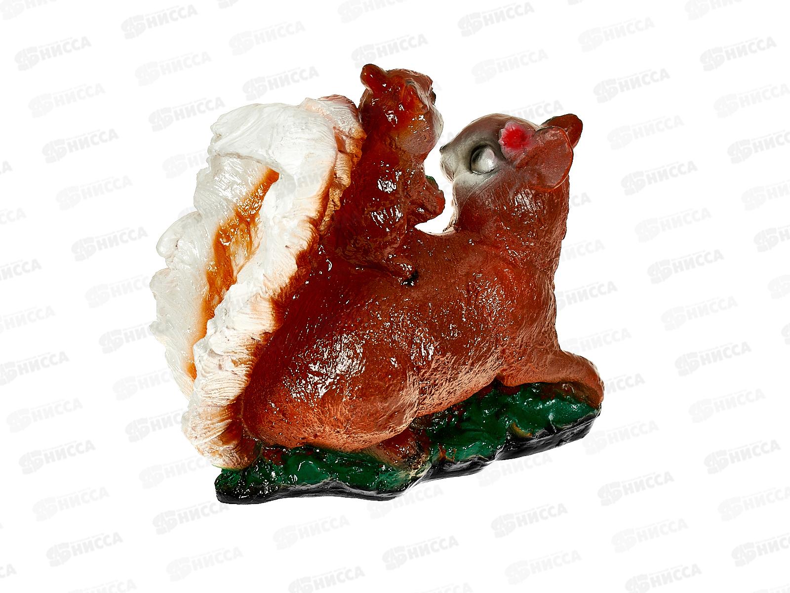 Фигура садовая из гипса &quotБелка с бельчонком&quot (200*230мм) арт.204