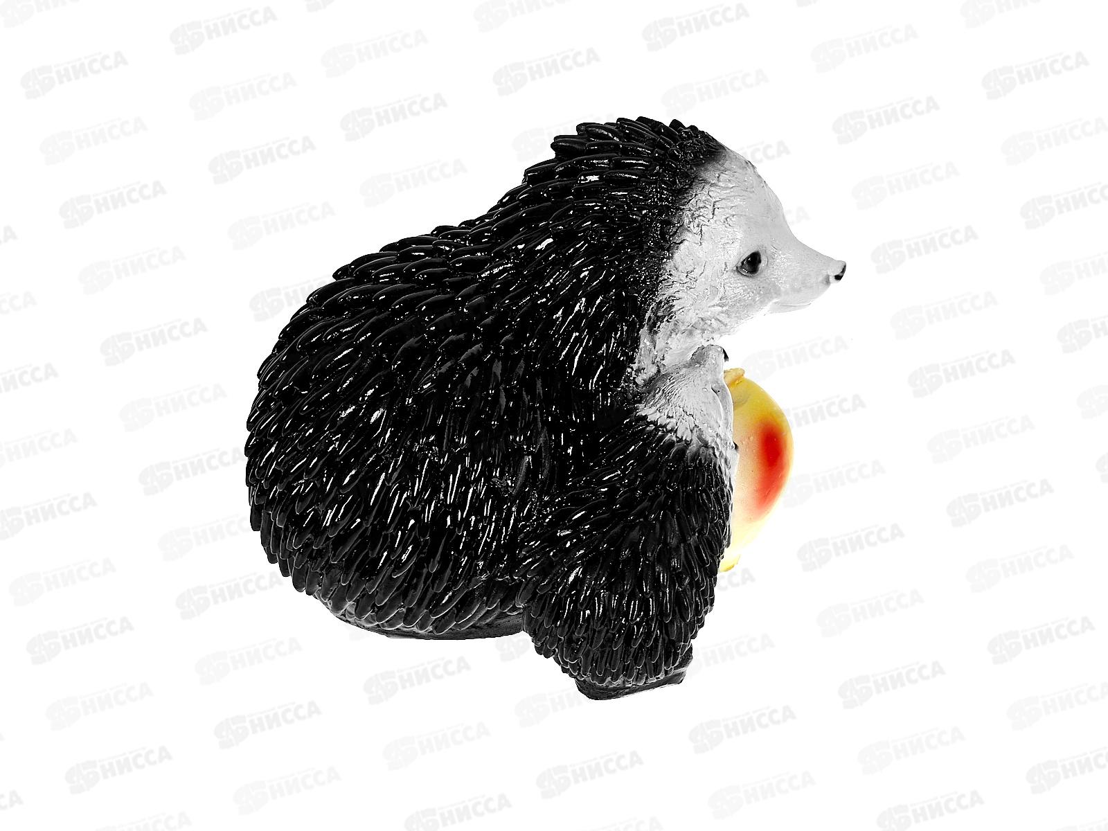 Фигура садовая из гипса &quotДва ежа с яблоком&quot (150*200мм) арт.4