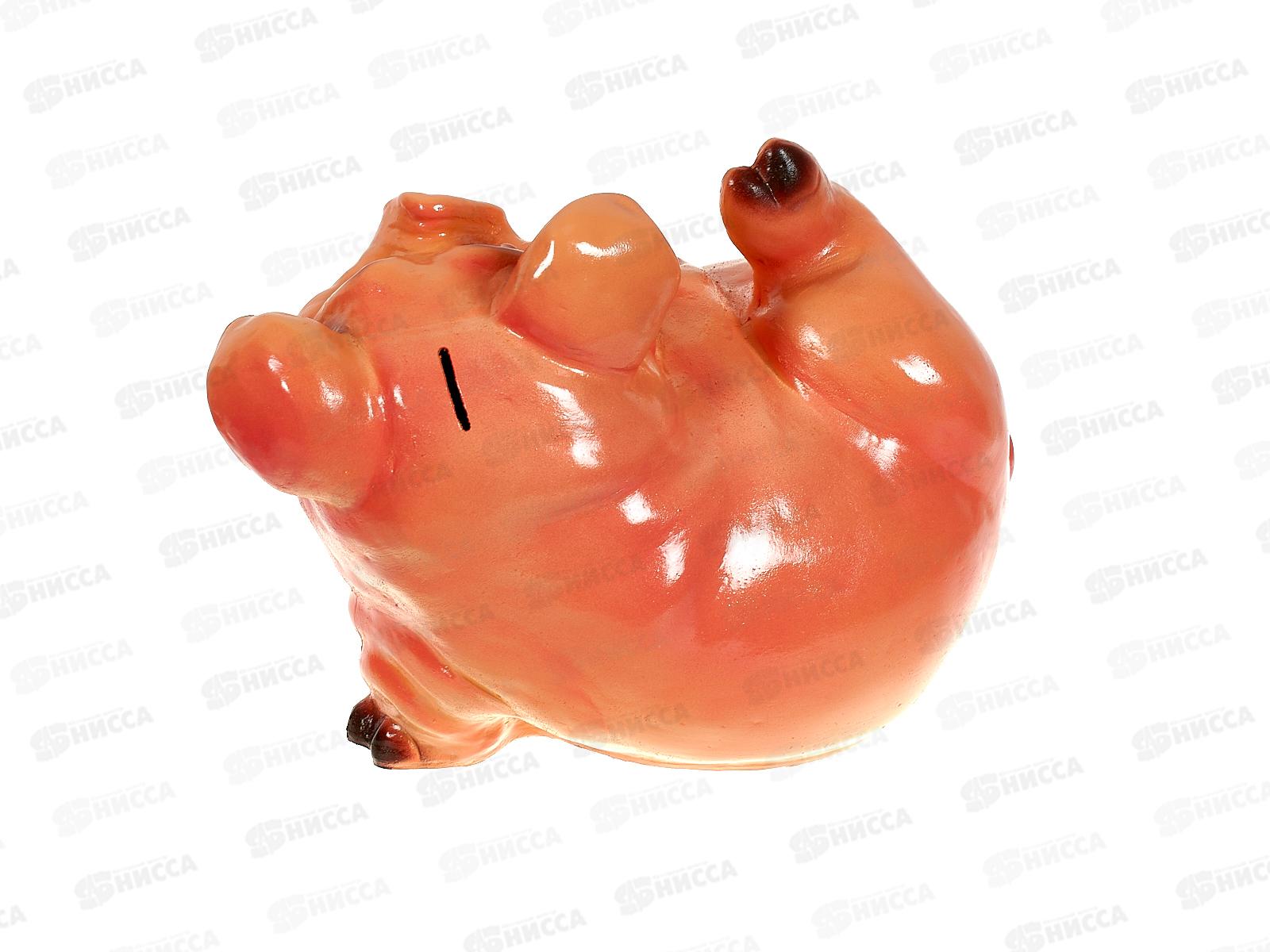 Копилка &quotСвинка на боку&quot (280*220мм) арт.325