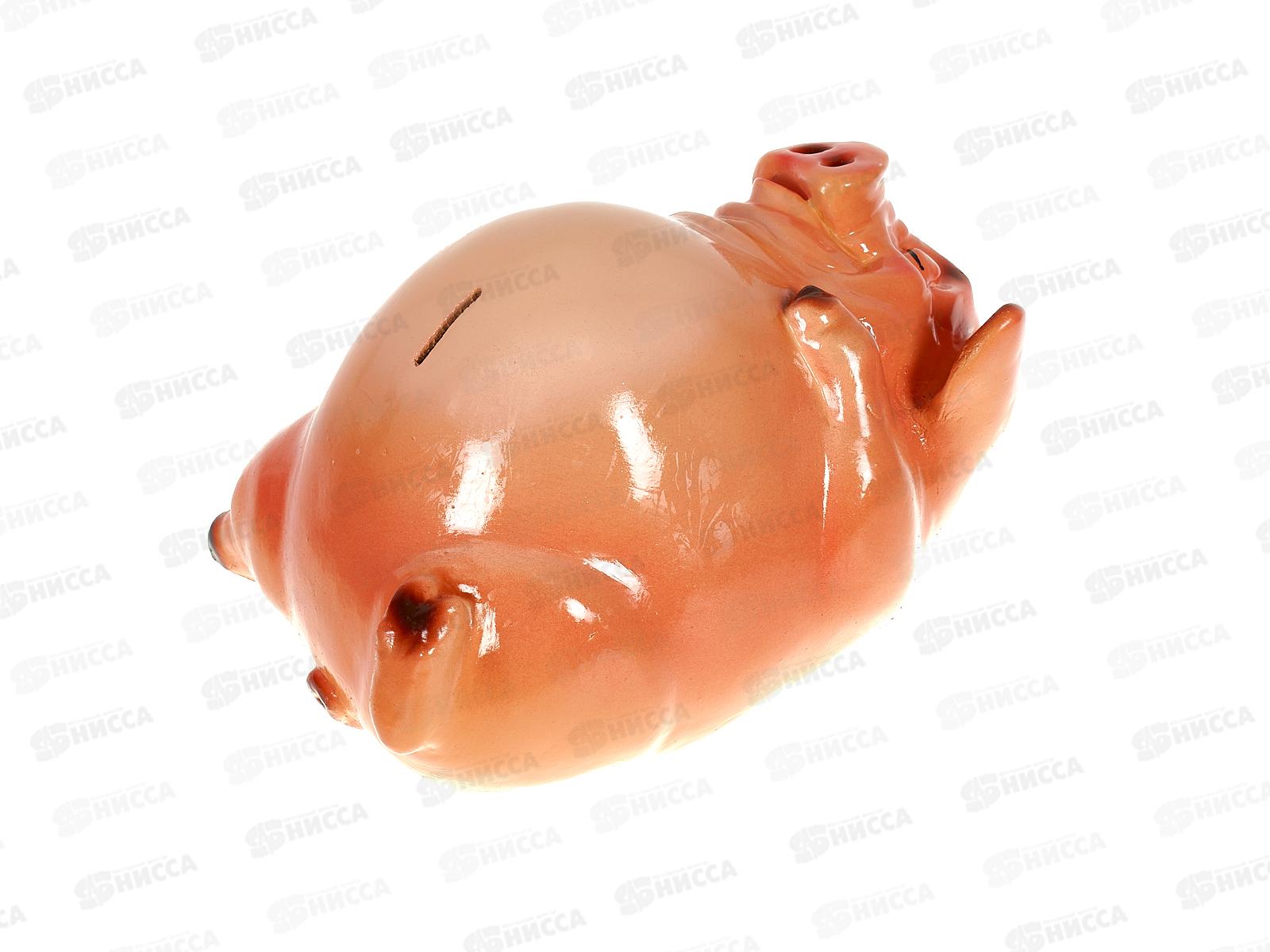 Копилка &quotХрюшка на спине&quot (140*260мм) арт.300