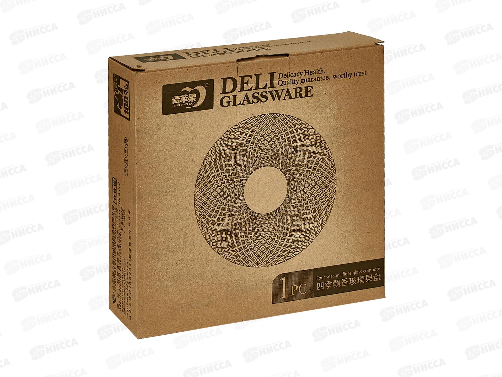 Тарелка глубокая EQ1101-4 стеклянная  28см