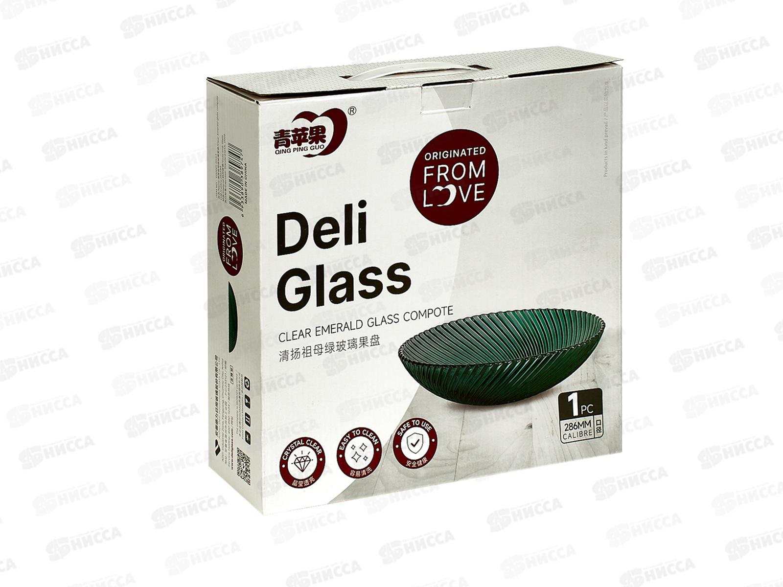 Тарелка глубокая EQ2001-2G/L1 стеклянная 29см