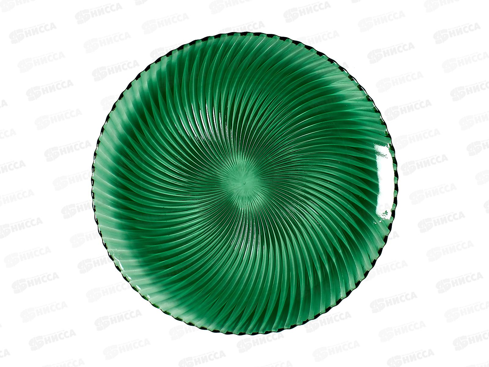 Тарелка сервировочная EQ2002-5G/L1 стеклянная 32см