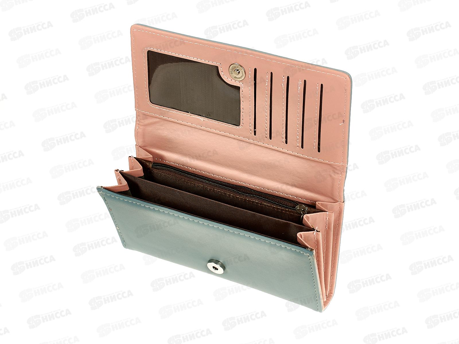 Кошелек &quotКлассика&quot 5 отделов мягкий &quotЦветок&quot №8916