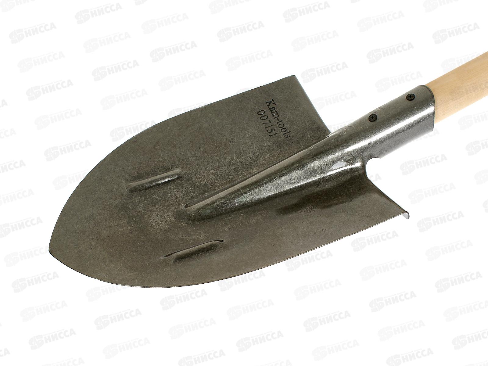 Лопата штыковая из рельсовой стали с ребрами жесткости с черенком 1 сорта  *5