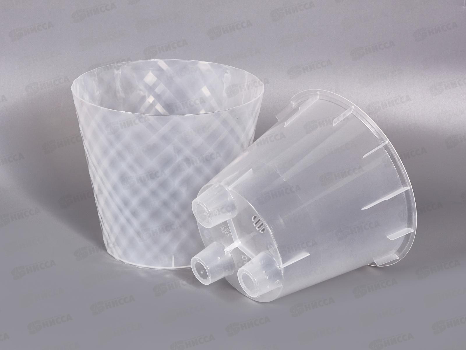 Горшок д/цв. &quotInGreen Manhattan Orchid&quot 1,6л прозрачный IG670610999