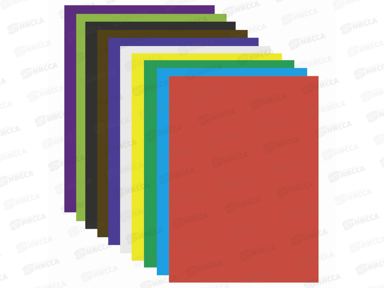 Цветной карт. BRAU А3 10л 10цв Галактика, 129908