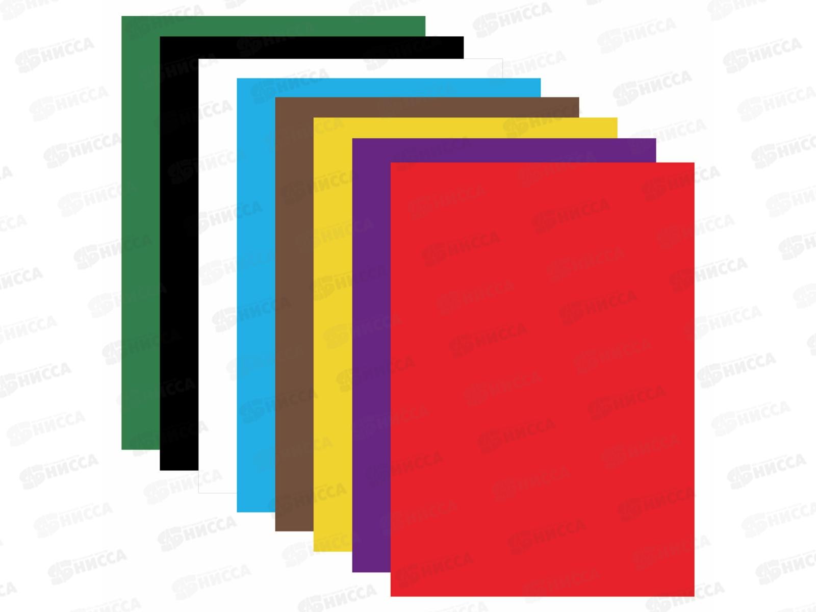 Цветной карт. BRAU А3  8л  8цв Кораблик 297*420мм, немел.129907