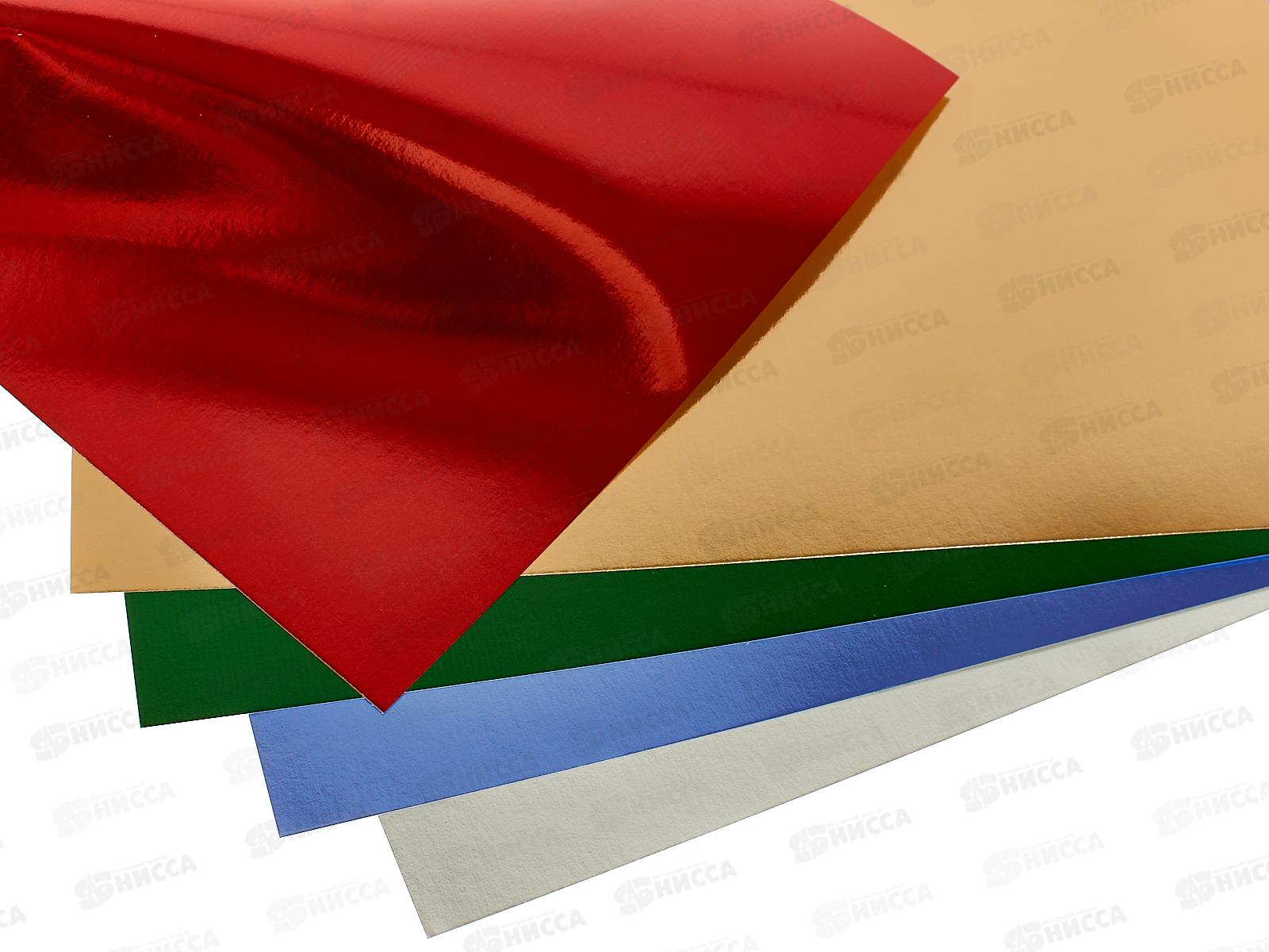 Цветной карт. Hatber А4 5л 5цв. Король лев, метализир, 32426 *35