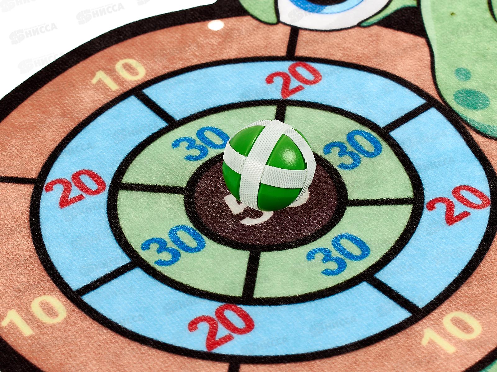 Дартс №3355-3 &quotУлитка&quot с шариками липучками, пакет 49*34*3,5