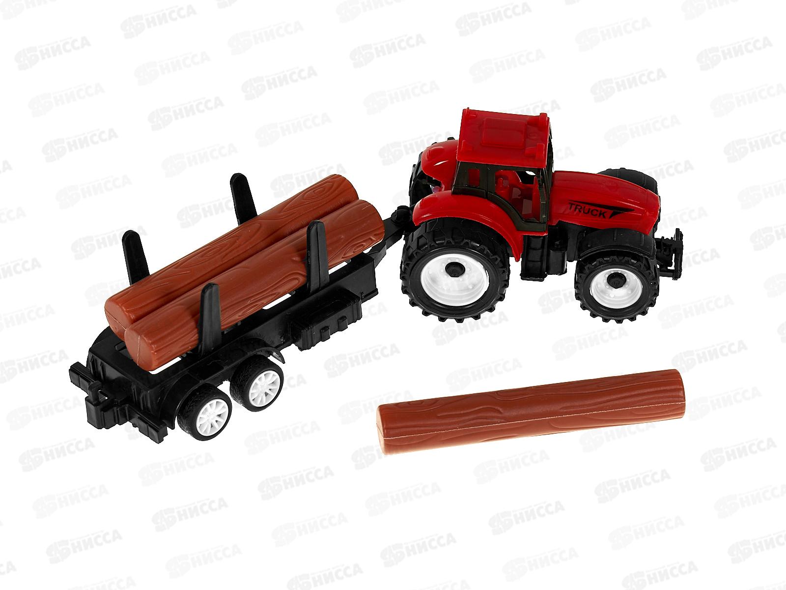 Трактор №669-13 с дровами инерционный пакет 30*13*6