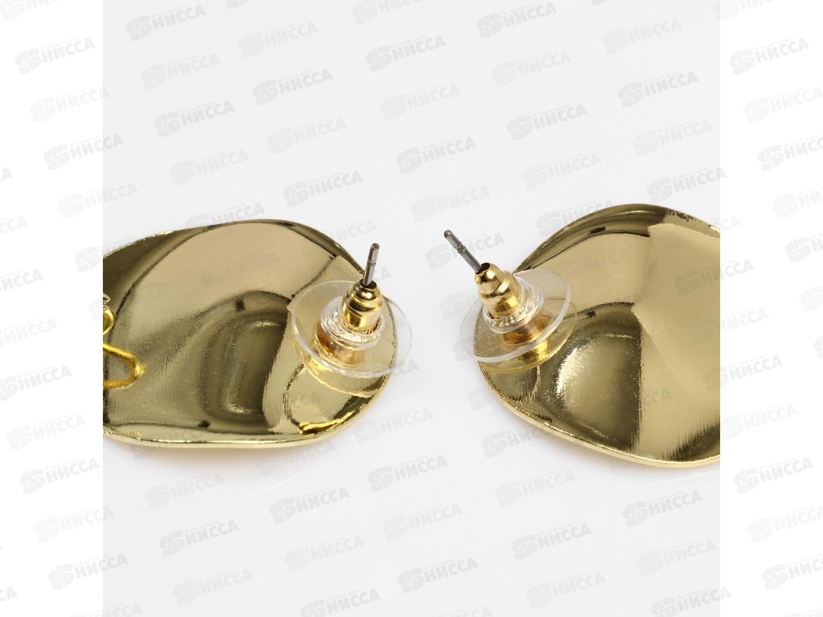 Серьги &quotАнтичность&quot круг золото 10470699