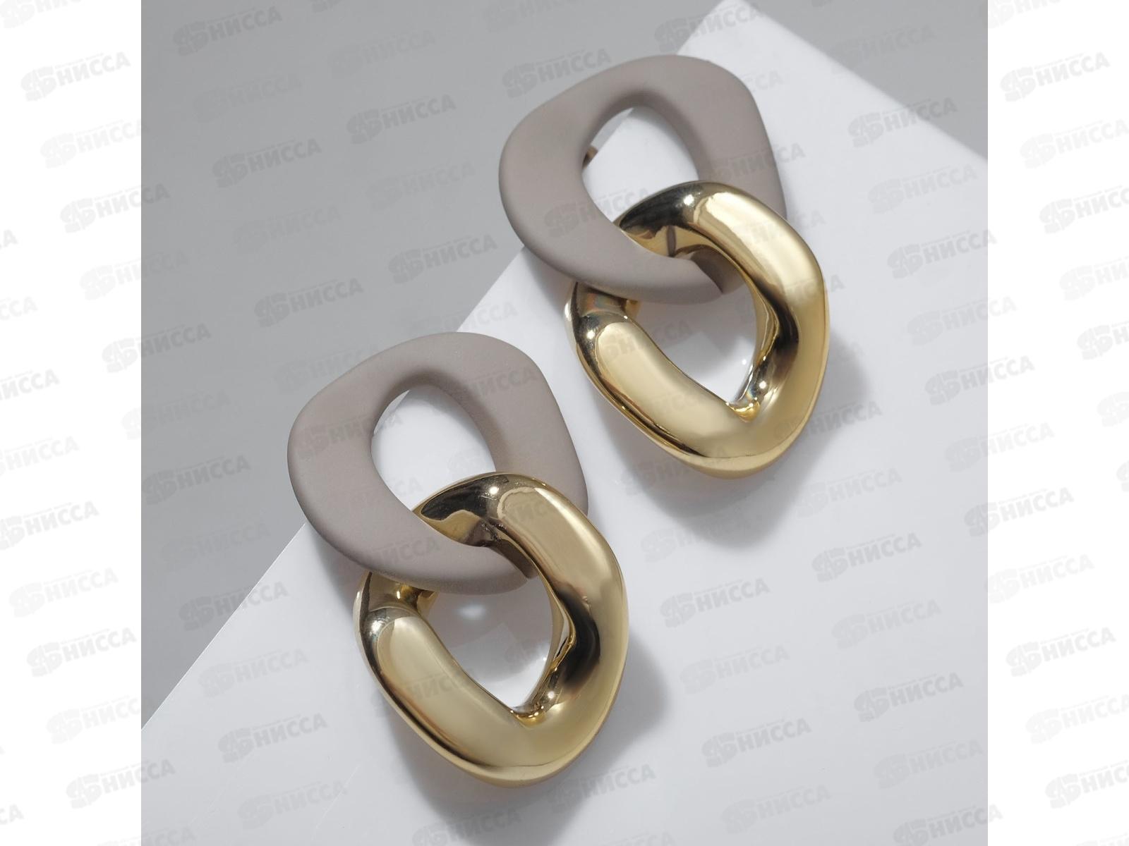 Серьги &quotЦепь&quot 2 звена 7989165