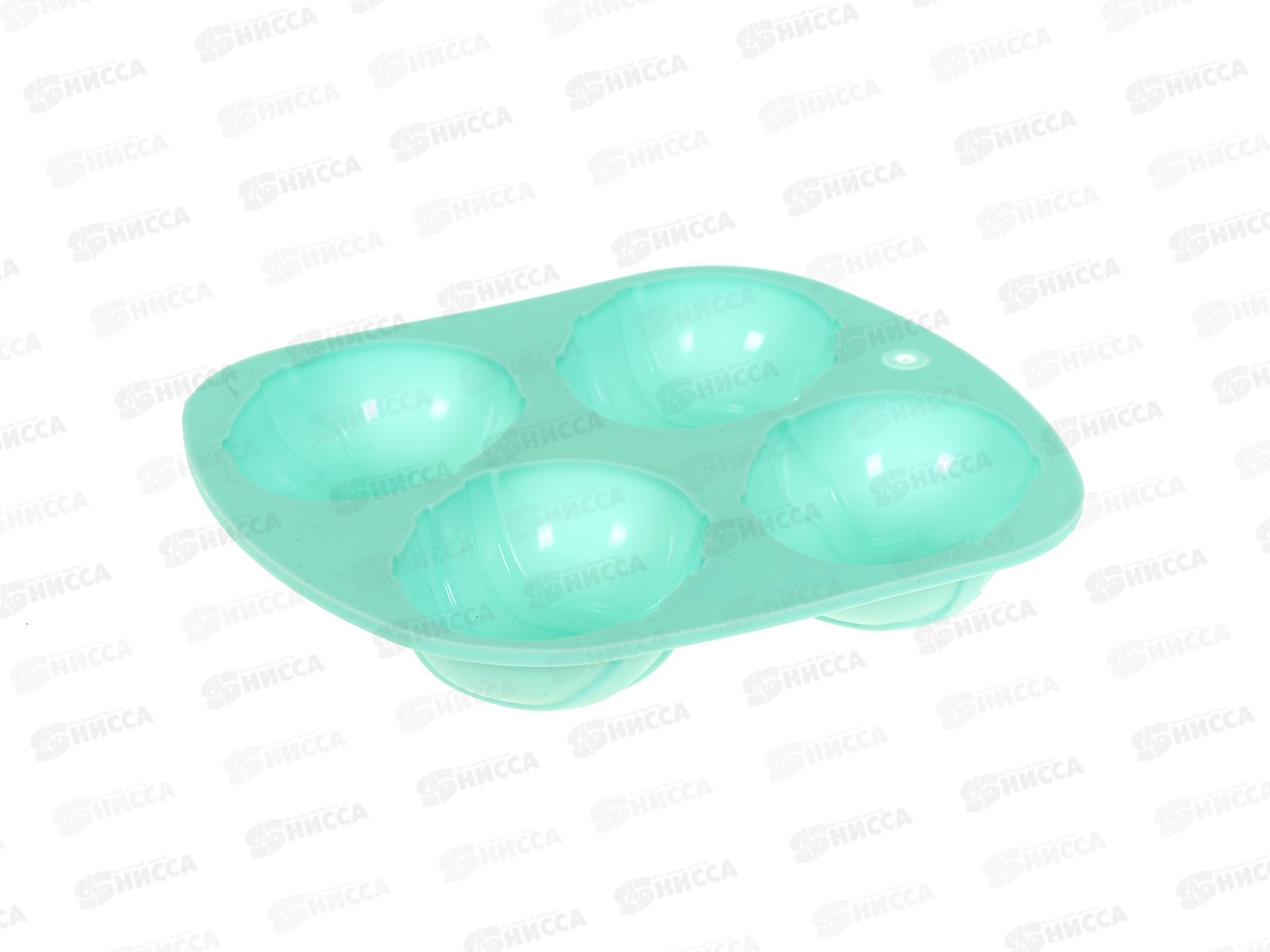 Форма  для выпечки &quotПасха&quot 4 ячейки 15*12,6*2,5см 4597551