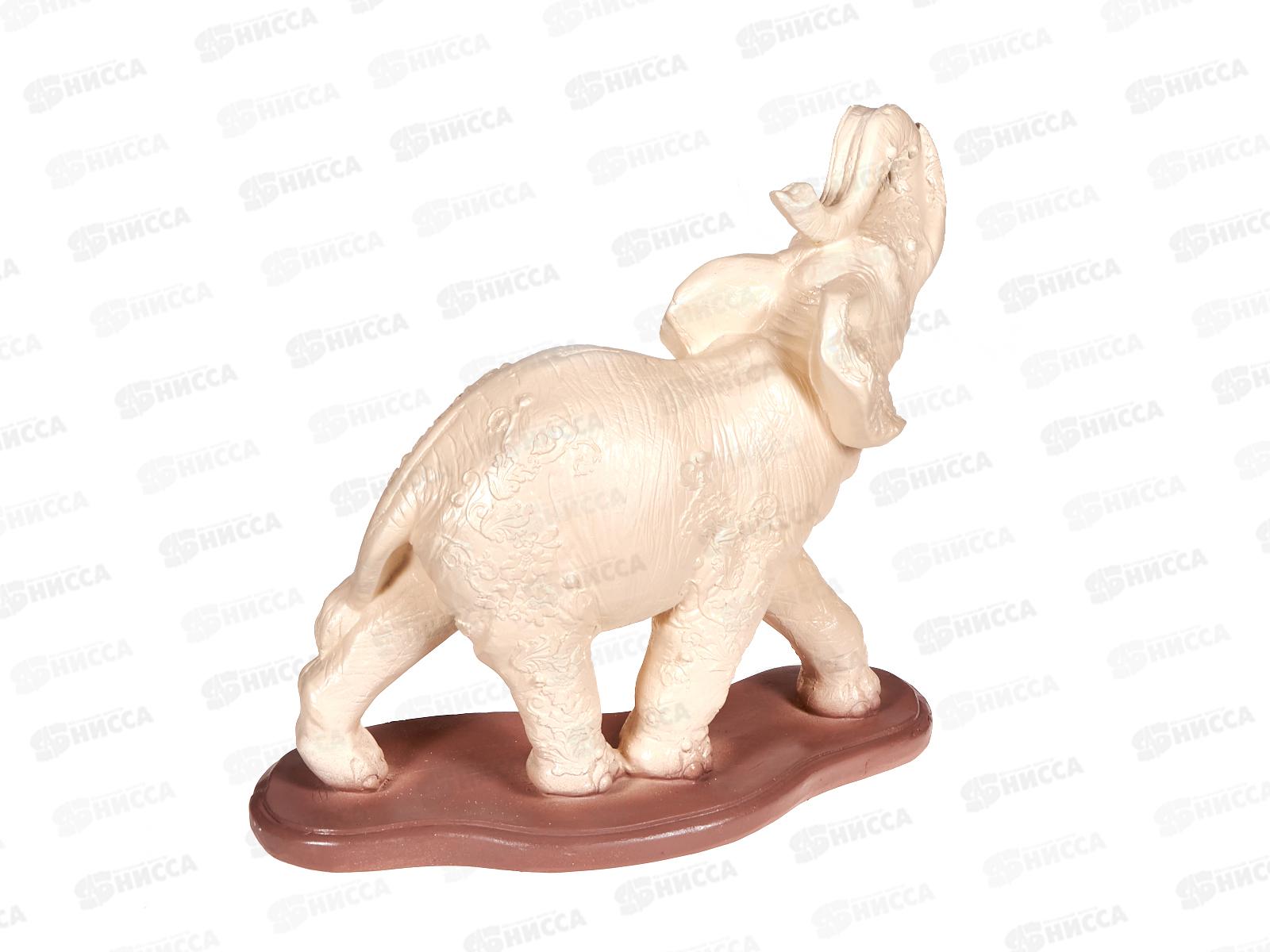 Копилка &quotСлон узоры&quot слоновая кость К-55