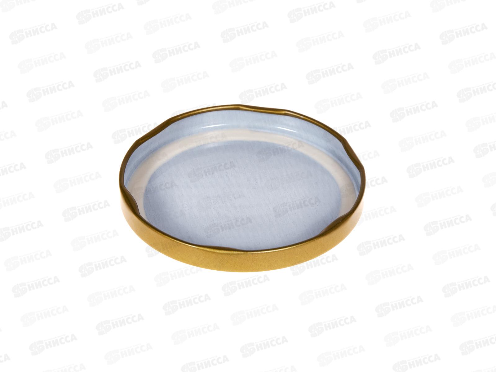 Крышка для консервирования Твист-0фф диам.82мм золото *20/240 Дачный сезон