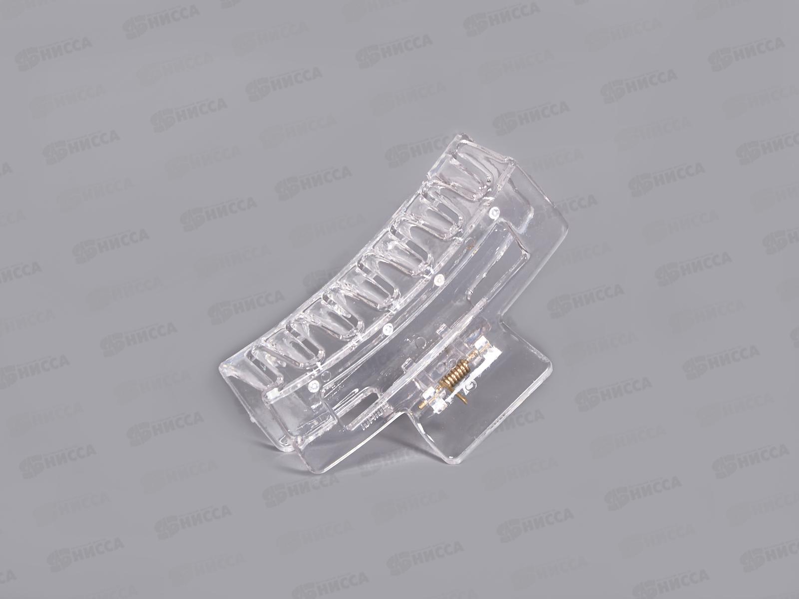 Краб пластик 9см &quotКвадрат&quot прозрачный №9044