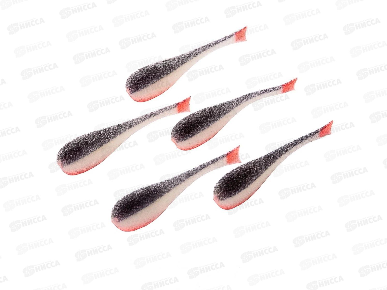 Рыбка поролон не оснащ под офсет 10,5см б/ч/к 15UV Helios 223166 *5