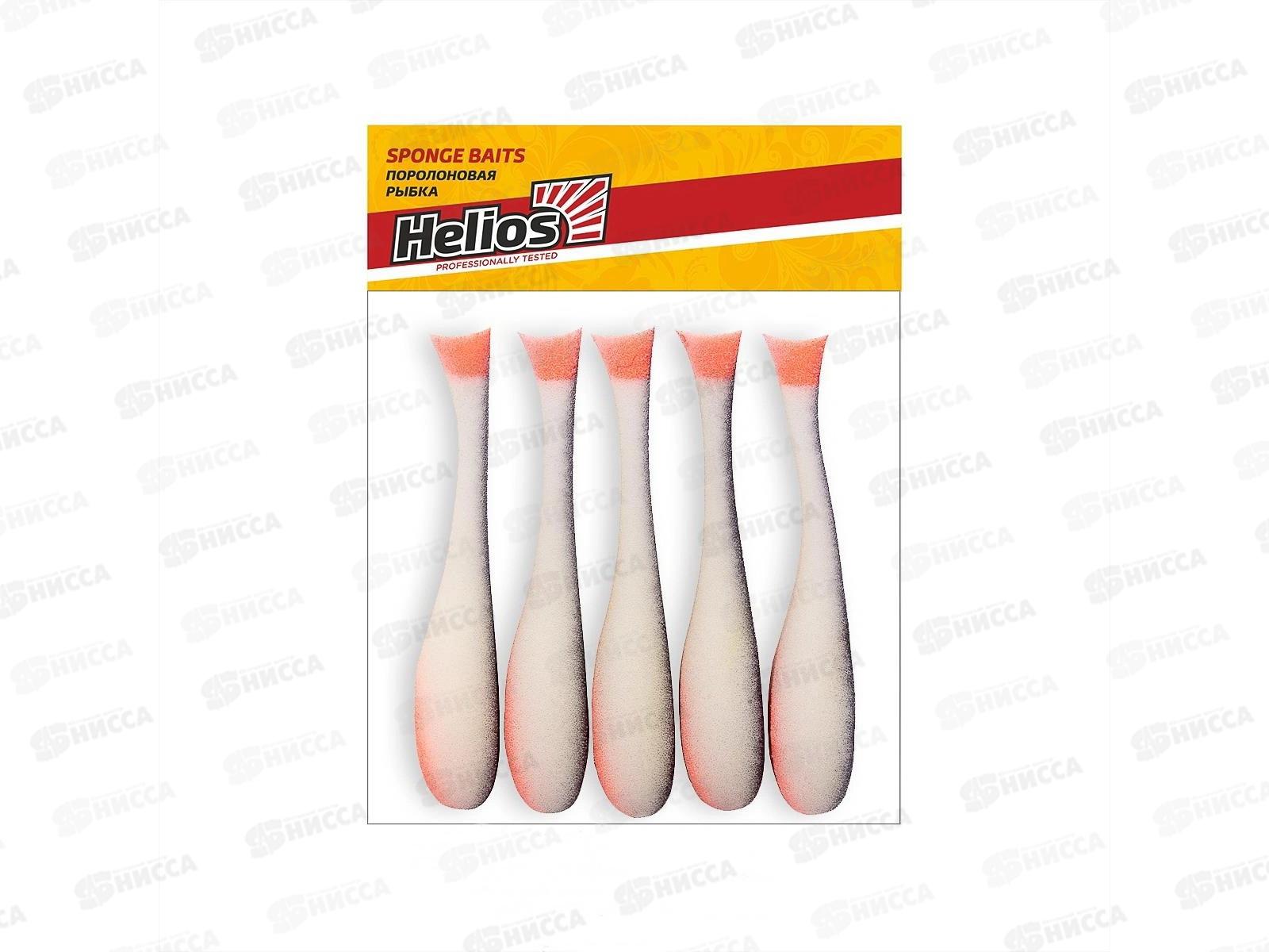 Рыбка поролон не оснащ под офсет 10,5см б/ч/к 15UV Helios 223166 *5