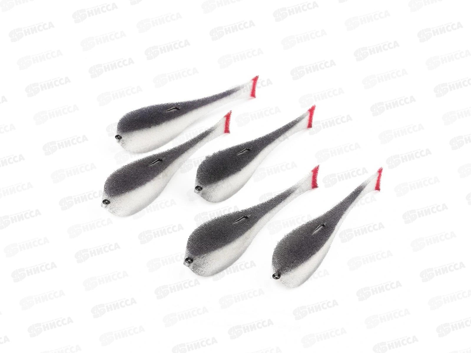 Рыбка поролон оснащ под офсет кр 12см б/ч 01 Helios 177146 *5