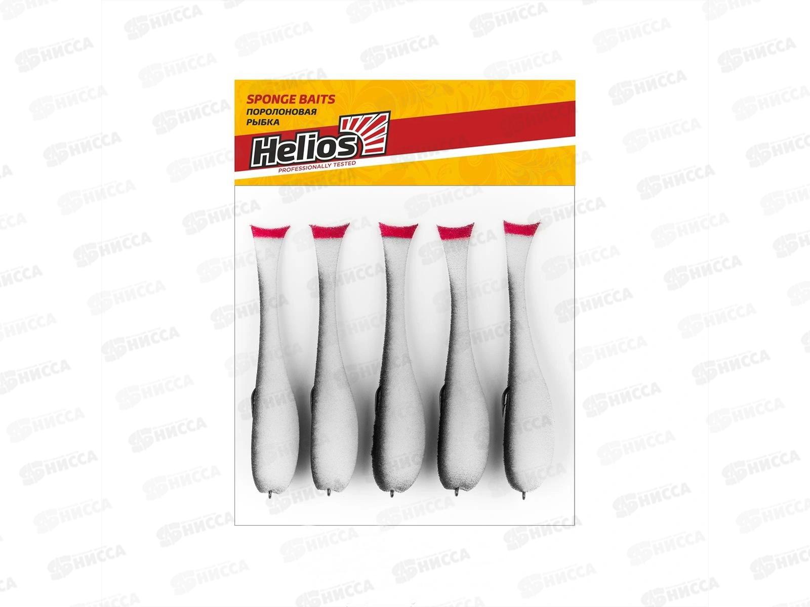 Рыбка поролон оснащ под офсет кр 12см б/ч 01 Helios 177146 *5