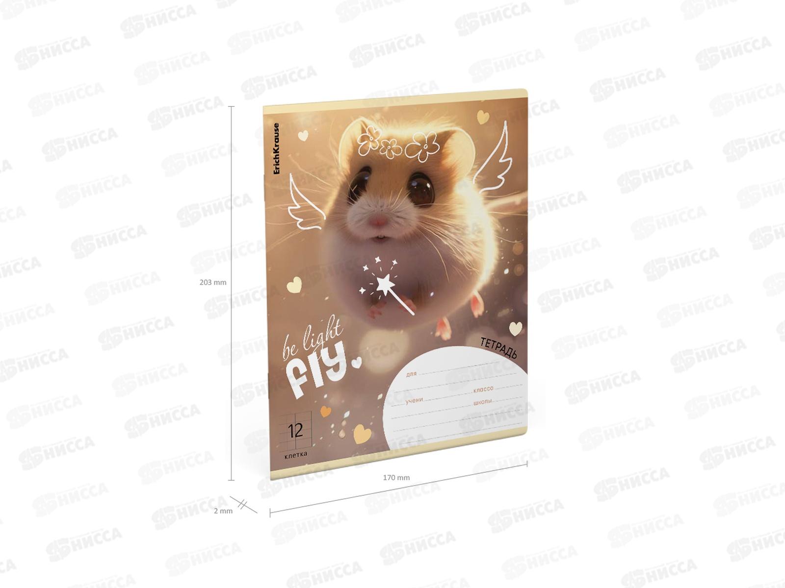 Тетрадь 12л кл. ПОЛИ Fluffy, 63248 *10/280